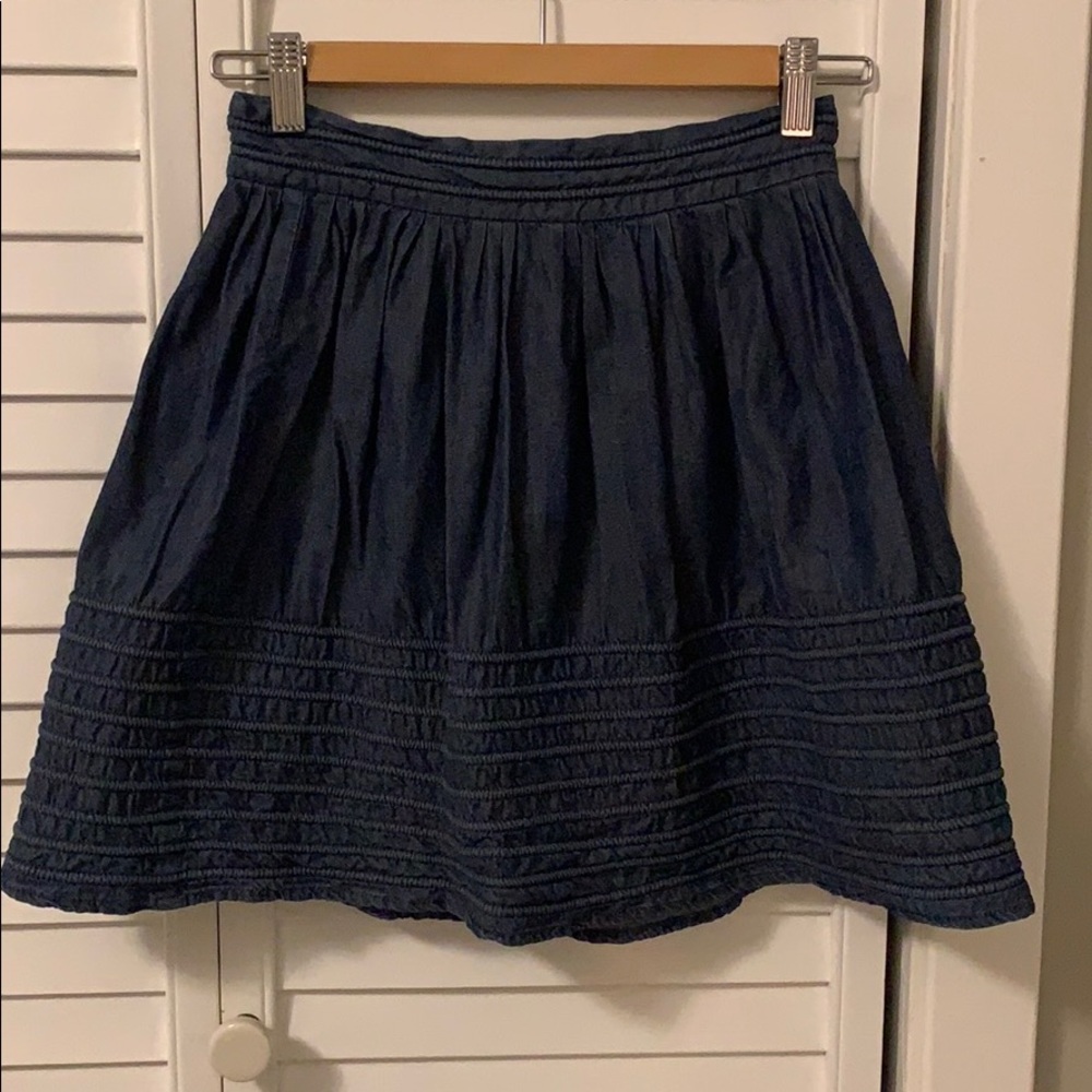 Denim Mini Skirt